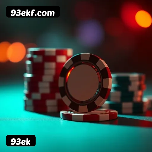 App 93ek para iOS e Android — interface mobile, login biométrico e PIX integrado